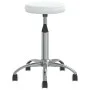 Silla de oficina giratoria de cuero sintético blanco de vidaXL, Sillas de oficina - Ref: Foro24-333151, Precio: 57,18 €, Desc...