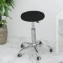 Drehbarer Bürostuhl aus schwarzem Kunstleder von vidaXL, Bürostühle - Ref: Foro24-333152, Preis: 57,84 €, Rabatt: %