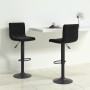 Küchenhocker 2 Einheiten aus schwarzem Samt von vidaXL, Küchenhocker - Ref: Foro24-333728, Preis: 142,28 €, Rabatt: %