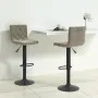 Taburetes de cocina 2 unidades terciopelo gris claro de vidaXL, Taburetes de cocina - Ref: Foro24-333731, Precio: 121,56 €, D...