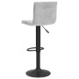 Taburetes de cocina 2 unidades terciopelo gris claro by vidaXL, Kitchen stools - Ref: Foro24-333731, Price: 122,13 €, Discoun...