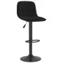 Küchenhocker 2 Einheiten aus schwarzem Samt von vidaXL, Küchenhocker - Ref: Foro24-333988, Preis: 128,38 €, Rabatt: %