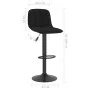 Taburetes de cocina 2 unidades terciopelo negro de vidaXL, Taburetes de cocina - Ref: Foro24-333988, Precio: 128,38 €, Descue...