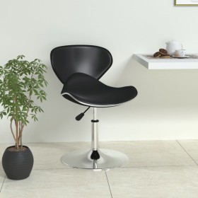 Schwarzer Küchenhocker aus Kunstleder von vidaXL, Küchenhocker - Ref: Foro24-335110, Preis: 81,48 €, Rabatt: %