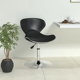 Taburete de cocina de cuero sintético negro by vidaXL, Kitchen stools - Ref: Foro24-335110, Price: 79,64 €, Discount: %