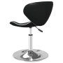 Schwarzer Küchenhocker aus Kunstleder von vidaXL, Küchenhocker - Ref: Foro24-335110, Preis: 81,48 €, Rabatt: %