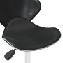 Schwarzer Küchenhocker aus Kunstleder von vidaXL, Küchenhocker - Ref: Foro24-335110, Preis: 81,48 €, Rabatt: %