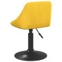 Senfgelber Küchenhocker aus Samt von vidaXL, Küchenhocker - Ref: Foro24-335323, Preis: 78,48 €, Rabatt: %