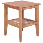 3-piece solid teak wood garden table and chairs set by vidaXL, Garden sets - Ref: Foro24-44736, Price: 212,73 €, Discount: %