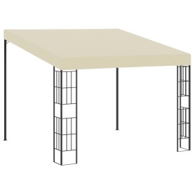 Pavillon mit Wandmontage, cremefarbenes Stoffdach, 3x3 m. von vidaXL, Zelte und Pavillons - Ref: Foro24-47987, Preis: 210,54 ...