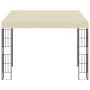 Cenador con montaje en la pared tela color crema 3x3 m by vidaXL, Tents and gazebos - Ref: Foro24-47987, Price: 214,94 €, Dis...