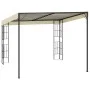 Cenador con montaje en la pared tela color crema 3x3 m by vidaXL, Tents and gazebos - Ref: Foro24-47987, Price: 214,94 €, Dis...