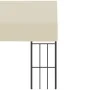 Cenador con montaje en la pared tela color crema 3x3 m by vidaXL, Tents and gazebos - Ref: Foro24-47987, Price: 214,94 €, Dis...