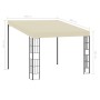 Pavillon mit Wandmontage, cremefarbenes Stoffdach, 3x3 m. von vidaXL, Zelte und Pavillons - Ref: Foro24-47987, Preis: 210,43 ...