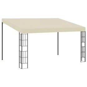 Wall-mounted gazebo with cream-colored fabric, 3x4 m. by vidaXL, Tents and gazebos - Ref: Foro24-47988, Price: 242,90 €, Disc...