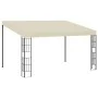 Cenador con montaje en la pared tela color crema 3x4 m de vidaXL, Carpas y cenadores - Ref: Foro24-47988, Precio: 243,13 €, D...