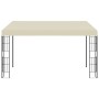 Wall-mounted gazebo with cream-colored fabric, 3x4 m. by vidaXL, Tents and gazebos - Ref: Foro24-47988, Price: 267,05 €, Disc...