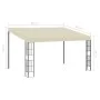 Cenador con montaje en la pared tela color crema 3x4 m de vidaXL, Carpas y cenadores - Ref: Foro24-47988, Precio: 243,13 €, D...