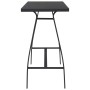 High garden table black tempered glass 110x60x110 cm by vidaXL, Garden tables - Ref: Foro24-48121, Price: 148,61 €, Discount: %