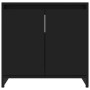 Black plywood bathroom cabinet 60x33x61 cm by vidaXL, Bathroom furniture - Ref: Foro24-802643, Price: 60,08 €, Discount: %