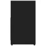 Black plywood bathroom cabinet 60x33x61 cm by vidaXL, Bathroom furniture - Ref: Foro24-802643, Price: 59,33 €, Discount: %