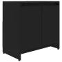 Badezimmerschrank aus schwarzem Sperrholz, 60 x 33 x 61 cm von vidaXL, Badezimmermöbel - Ref: Foro24-802643, Preis: 59,33 €, ...