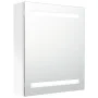 Bright white LED mirror bathroom cabinet 50x14x60 cm by vidaXL, bathroom vanities - Ref: Foro24-326486, Price: 127,28 €, Disc...