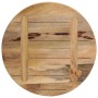 Tablero de mesa redondo madera maciza mango rugosa Ø 50x1,5 cm en Tableros para mesas | Comprar online en Foro24