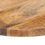Tablero de mesa redondo madera maciza mango rugosa Ø 50x1,5 cm en Tableros para mesas | Comprar online en Foro24