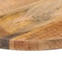 Tablero de mesa redondo madera maciza mango rugosa Ø 60x2,5 cm en Tableros para mesas | Comprar online en Foro24