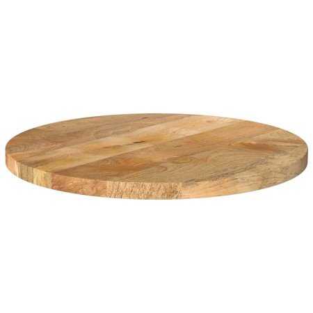 Tablero de mesa redondo madera maciza de mango Ø 40x2,5 cm