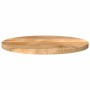 Tablero de mesa redondo madera maciza de mango Ø 40x2,5 cm