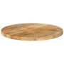 Tablero de mesa redondo madera maciza de mango Ø 60x3,8 cm