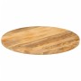 Tablero de mesa redondo madera maciza de mango Ø 70x2,5 cm en Tableros para mesas | Comprar online en Foro24
