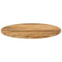 Tablero de mesa redondo madera maciza de mango Ø 70x2,5 cm en Tableros para mesas | Comprar online en Foro24