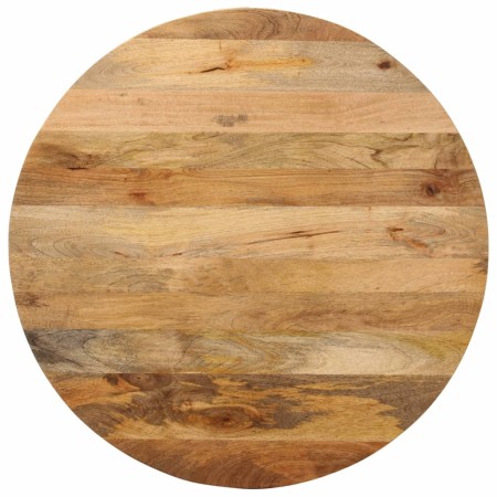 Tablero de mesa redondo madera maciza de mango Ø 90x3,8 cm en Tableros para mesas | Comprar online en Foro24