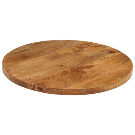 Tablero de mesa redondo madera maciza de mango Ø 40x2,5 cm en Tableros para mesas | Comprar online en Foro24