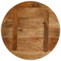 Tablero de mesa redondo madera maciza de mango Ø 40x3,8 cm