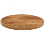 Tablero de mesa redondo madera maciza de mango Ø 60x2,5 cm en Tableros para mesas | Comprar online en Foro24
