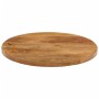 Tablero de mesa redondo madera maciza de mango Ø 60x3,8 cm