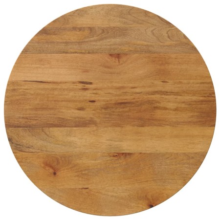 Tablero de mesa redondo madera maciza de mango Ø 70x3,8 cm