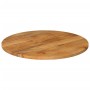 Tablero de mesa redondo madera maciza de mango Ø 70x3,8 cm