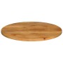 Tablero de mesa redondo madera maciza de mango Ø 80x2,5 cm