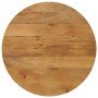 Tablero de mesa redondo madera maciza de mango Ø 90x2,5 cm