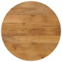 Tablero de mesa redondo madera maciza de mango Ø 90x3,8 cm