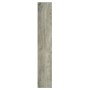 Paneles de pared con aspecto de madera PVC gris 2,06 m²