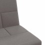 Sofá cama con portavasos tela gris taupé