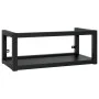 Estructura de baño con lavabo incorporado hierro negro de vidaXL, Tocadores de baño - Ref: Foro24-3101384, Precio: 202,06 €, ...