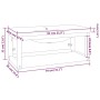 Badezimmerstruktur mit integriertem Waschbecken aus schwarzem Eisen von vidaXL, Badezimmerwaschtische - Ref: Foro24-3101384, ...