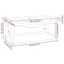 Estructura de baño con lavabo incorporado hierro negro de vidaXL, Tocadores de baño - Ref: Foro24-3101384, Precio: 202,06 €, ...
